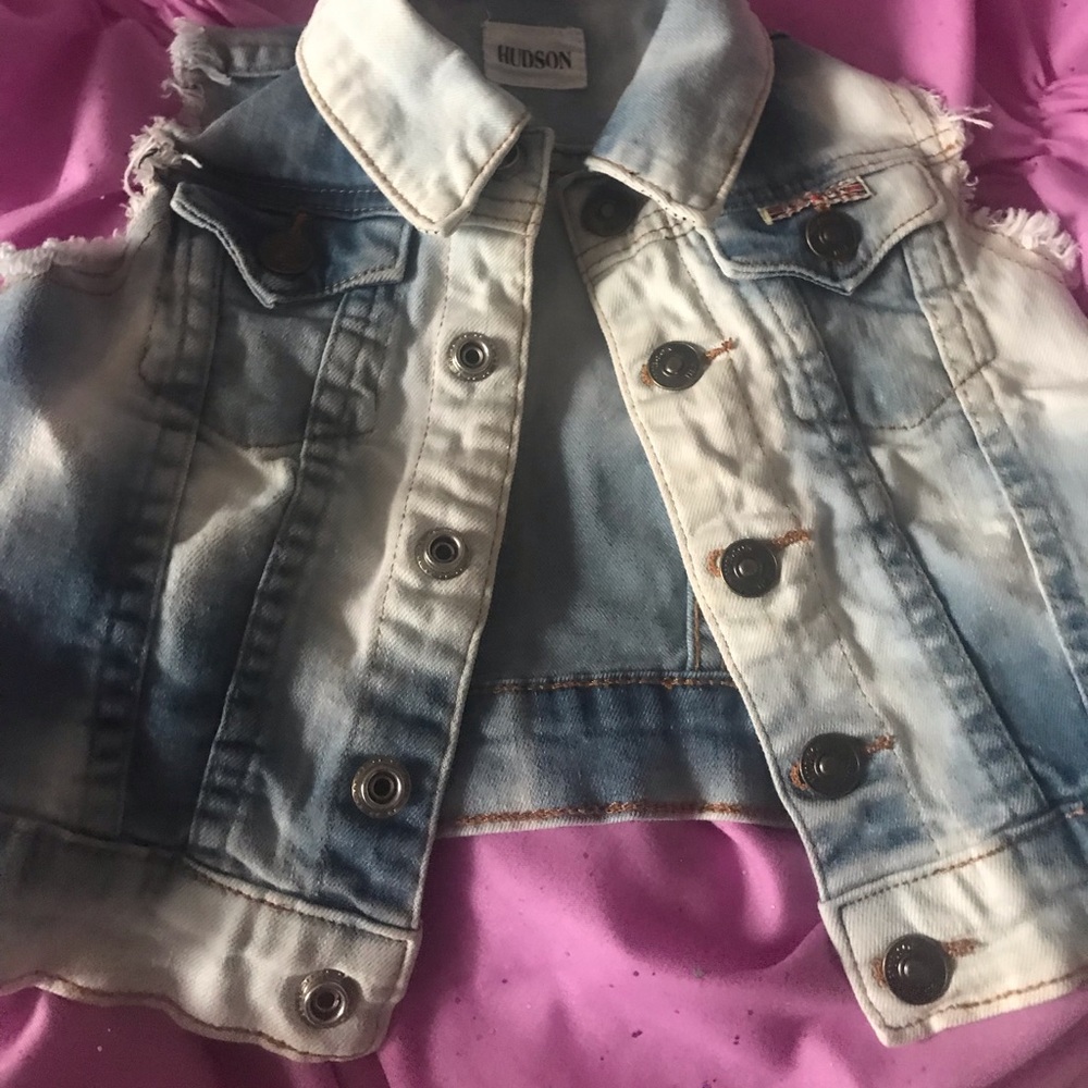 Hudson denim vest
